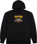 THRASHER ANTI HERO EAGLEGRAM HOODIE BLK *sale*