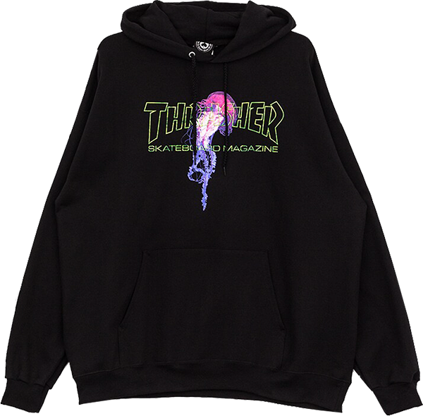 THRASHER ATLANTIC DRIFT HD/SWT S-BLACK *sale*