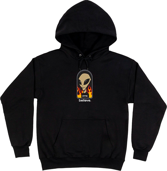 THRASHER X AWS BELIEVE HOODIE BLACK