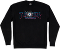 THRASHER X AWS NOVA CREW/SWT BLACK
