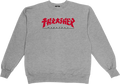 THRASHER GODZILLA CREW/SWT GREY