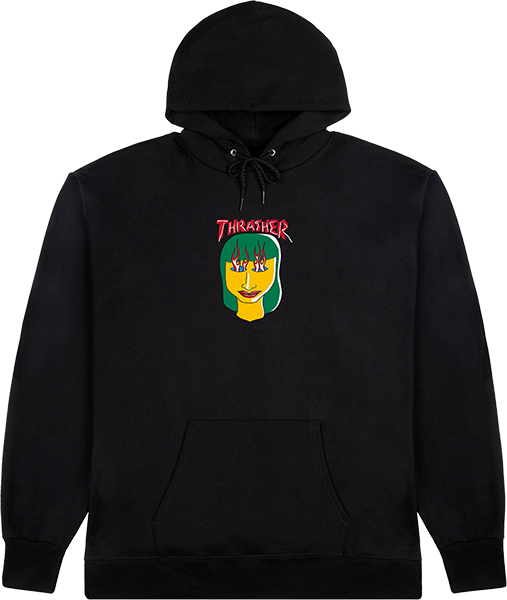 THRASHER TALK SHIT BY GONZ HOODIE BLACK