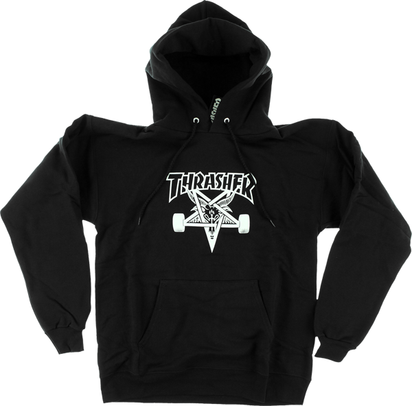 THRASHER SKATEGOAT HOODIE BLACK