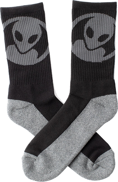 ALIEN WORKSHOP DOT CREW SOCKS BLACK 1pr