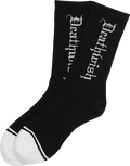 DEATHWISH SOCK OF DEATH CREW SOCK BLK