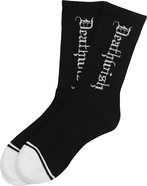 DEATHWISH SOCK OF DEATH CREW SOCK BLK