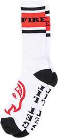SF CLASSIC '87 BIGHEAD CREW SOCK WHITE/BLACK/RED