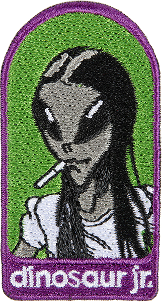 ALIEN WORKSHOP DINOSAUR JR GREEN MIND PATCH