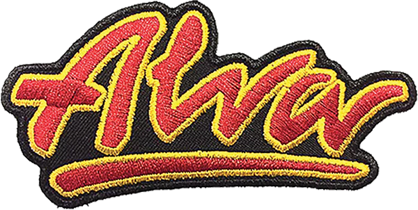 ALVA OG LOGO PATCH RED/YEL/BLK