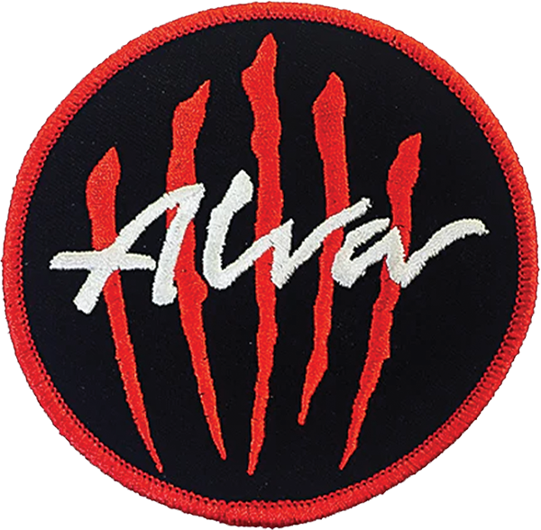 ALVA SCRATCH LOGO PATCH RED/WHT/BLK