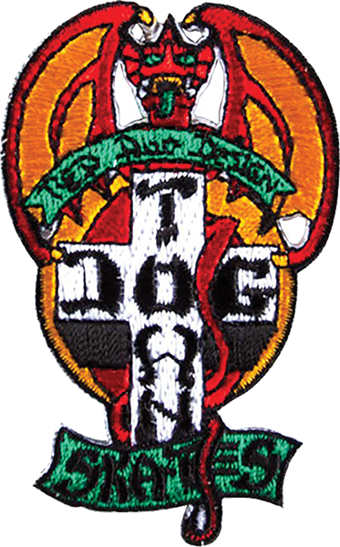 DOGTOWN RED DOG OG 70'S 2.75" PATCH