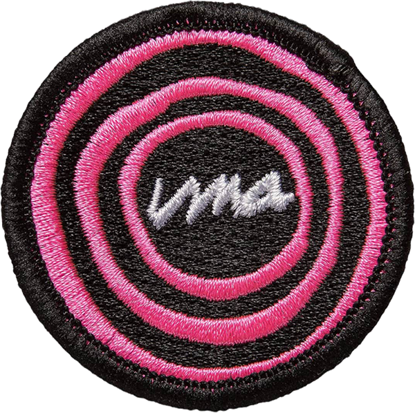 UMAVERSE BULLSEYE PATCH 2" BLACK/PINK *sale*