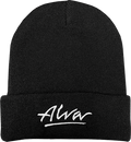 ALVA OG LOGO BEANIE BLACK/WHT