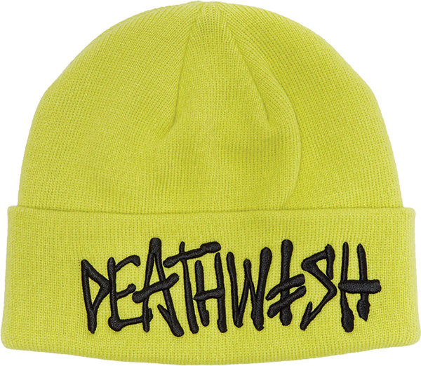 DEATHWISH OG DEATHSPRAY BEANIE YELLOW