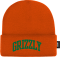 GRIZZLY PURVEYOR BEANIE ORANGE *sale*