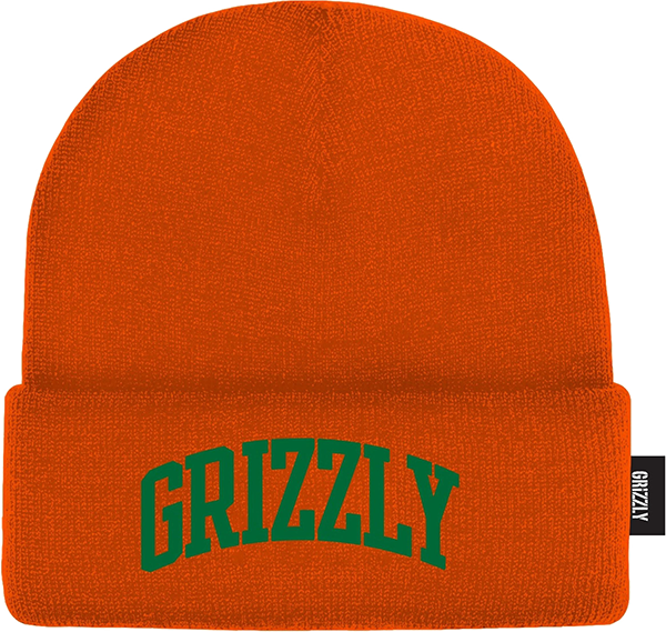 GRIZZLY PURVEYOR BEANIE ORANGE *sale*
