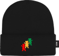 GRIZZLY TRINITY BEANIE BLACK *sale*