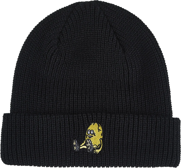 HEROIN EGG BEANIE BLACK
