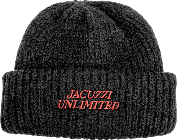 JACUZZI FLAVOR EMB BEANIE BLACK