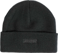 KROOKED MOONSMILE SCRIPT BEANIE BLK/BLK