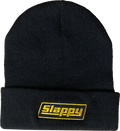 SLAPPY OG LOGO BEANIE BLACK