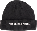 THE HEATED WHEEL SIRE SCRIPT BEANIE BLACK *sale*
