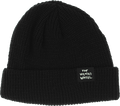 THE HEATED WHEEL STACKED BEANIE BLACK *sale*
