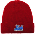 TOY MACHINE DEVIL CAT DOCK BEANIE RED *sale*