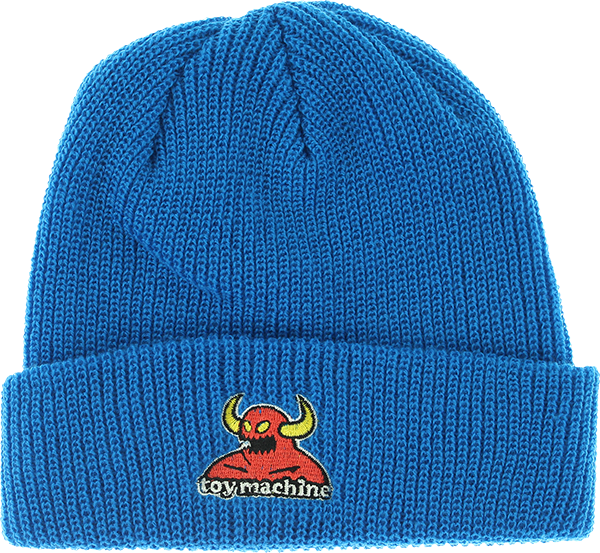 TOY MACHINE MONSTER BEANIE BLUE