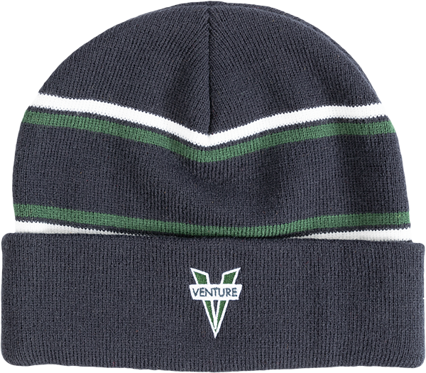 VENTURE HERITAGE BEANIE NAVY/WHT/DK.GRN