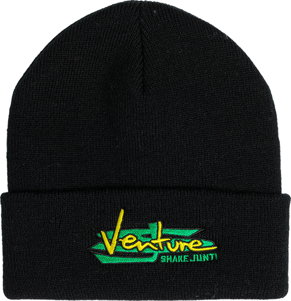 VENTURE SHAKE JUNT PAID CUFF BEANIE BLACK sale