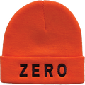 ZERO ARMY EMBROIDERED BEANIE ORANGE/BLK