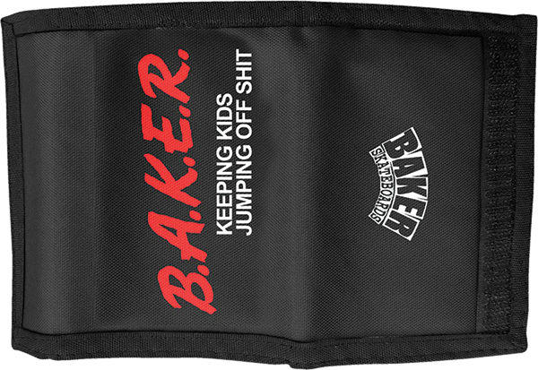 BAKER NARC VELCRO WALLET BLACK