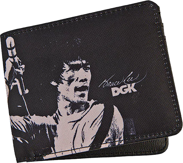 DGK BRUCE LEE IMPACT WALLET BLACK