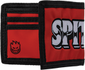 SPITFIRE BURNOUT SCRIPT BI-FOLD WALLET RED/BLACK