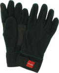 CHOCOLATE POLAR FLEECE GLOVES BLACK