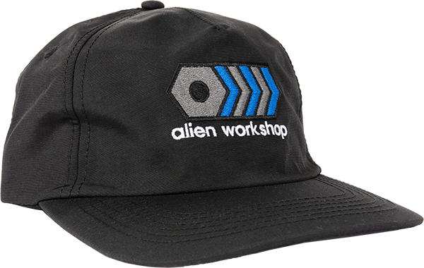 ALIEN WORKSHOP BOLTS HAT ADJ-BLACK