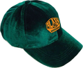 ALIEN WORKSHOP OG LOGO GREEN VELVET STRAPBACK HAT
