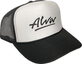 ALVA OG LOGO MESH TRUCKER HAT ADJ-BLACK/WHT