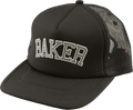 BAKER WINSTON TRUCKER HAT ADJ-BLACK
