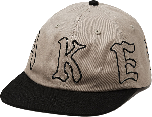 BAKER WRAPPED HAT ADJ-KHAKI/BLK