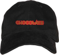 CHOCOLATE PARLIAMENT 6 PANEL STRAPBACK HAT BLACK