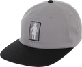 GIRL CLASSIC OG HAT ADJ-GREY/BLACK
