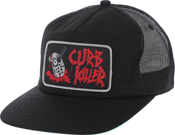HEROIN CURB KILLER MESH HAT ADJ-BLK
