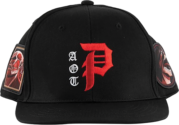 PRIMITIVE TITANS HAT ADJ-BLACK sale