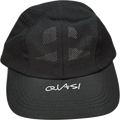 QUASI SOURCE KOOL KNIT MESH HAT NYLON STRAP BLK