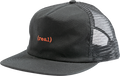 REAL LOWER MESH HAT ADJ-BLK/RED
