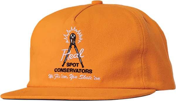 REAL SPOT CONSERVATORS HAT ADJ-ORANGE