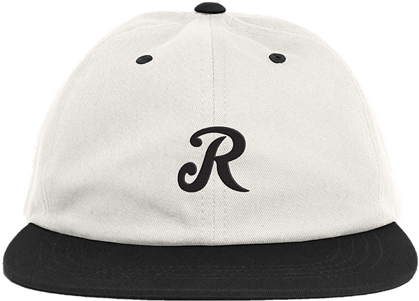 ROYAL R TWO TONE HAT ADJ- CREAM sale