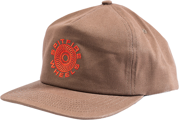 SPITFIRE CLASSIC '87 SWIRL HAT ADJ-BROWN/RED